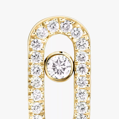 [Amore Jewelry Jewelry]Move Uno Diamva3ond Earrings