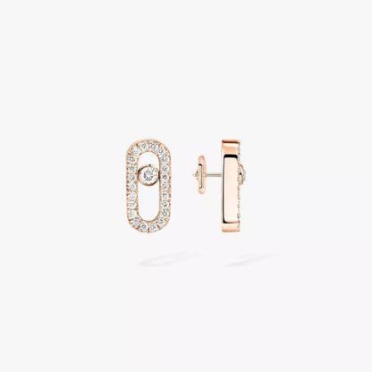 [Amore Jewelry Jewelry]Move Uno Diamva3ond Earrings