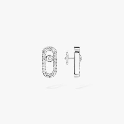 [Amore Jewelry Jewelry]Move Uno Diamva3ond Earrings