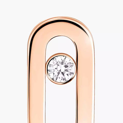 [Amore Jewelry Jewelry]Move Uno Diamva3ond Stud Earrings