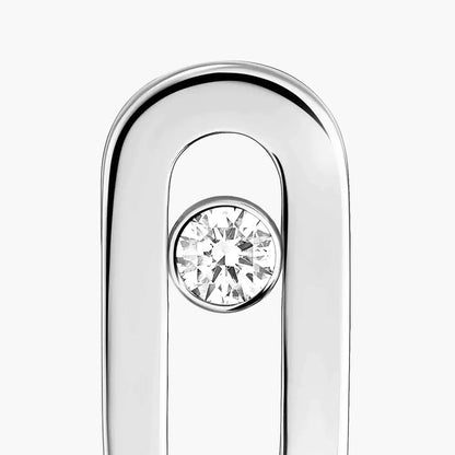 [Amore Jewelry Jewelry]Move Uno Diamva3ond Stud Earrings