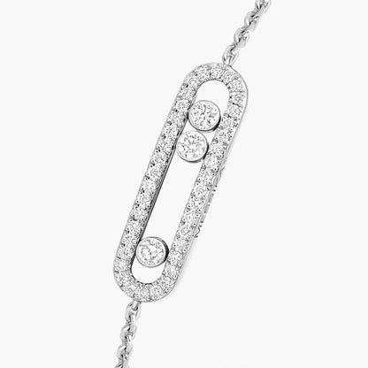 [Amore Jewelry]Pavé Baby Move Diamond Bracelet