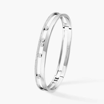 [Amore Jewelry]Move Romane Diamond Bangle Bracelet