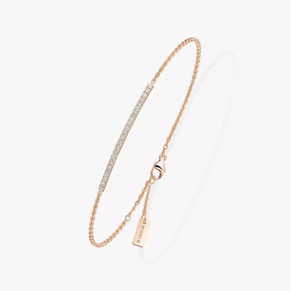 [Amore Jewelry]Diamond Thin Bangle 0.15ct My Twin Toi & Moi