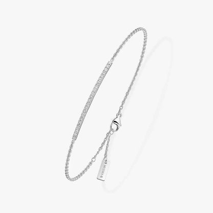 [Amore Jewelry]Diamond Thin Bangle 0.15ct My Twin Toi & Moi