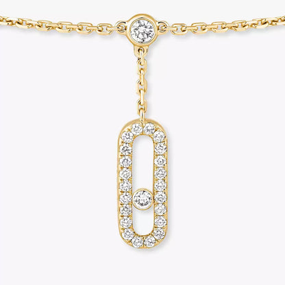 [Amore Jewelry] Move Uno pavé ankle bracelet