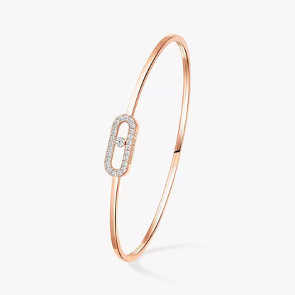 [Amore Jewelry]Move Uno pavé flex bangle medium