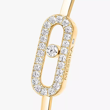 [Amore Jewelry]Move Uno pavé flex bangle medium