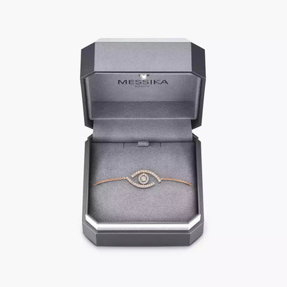 [Amore Jewelry]Lucky Eye Pave-Set Diamond Bracelet
