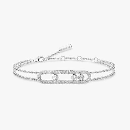 [Amore Jewelry] Move Classique pavé bracelet