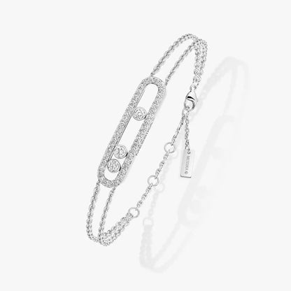 [Amore Jewelry] Move Classique pavé bracelet
