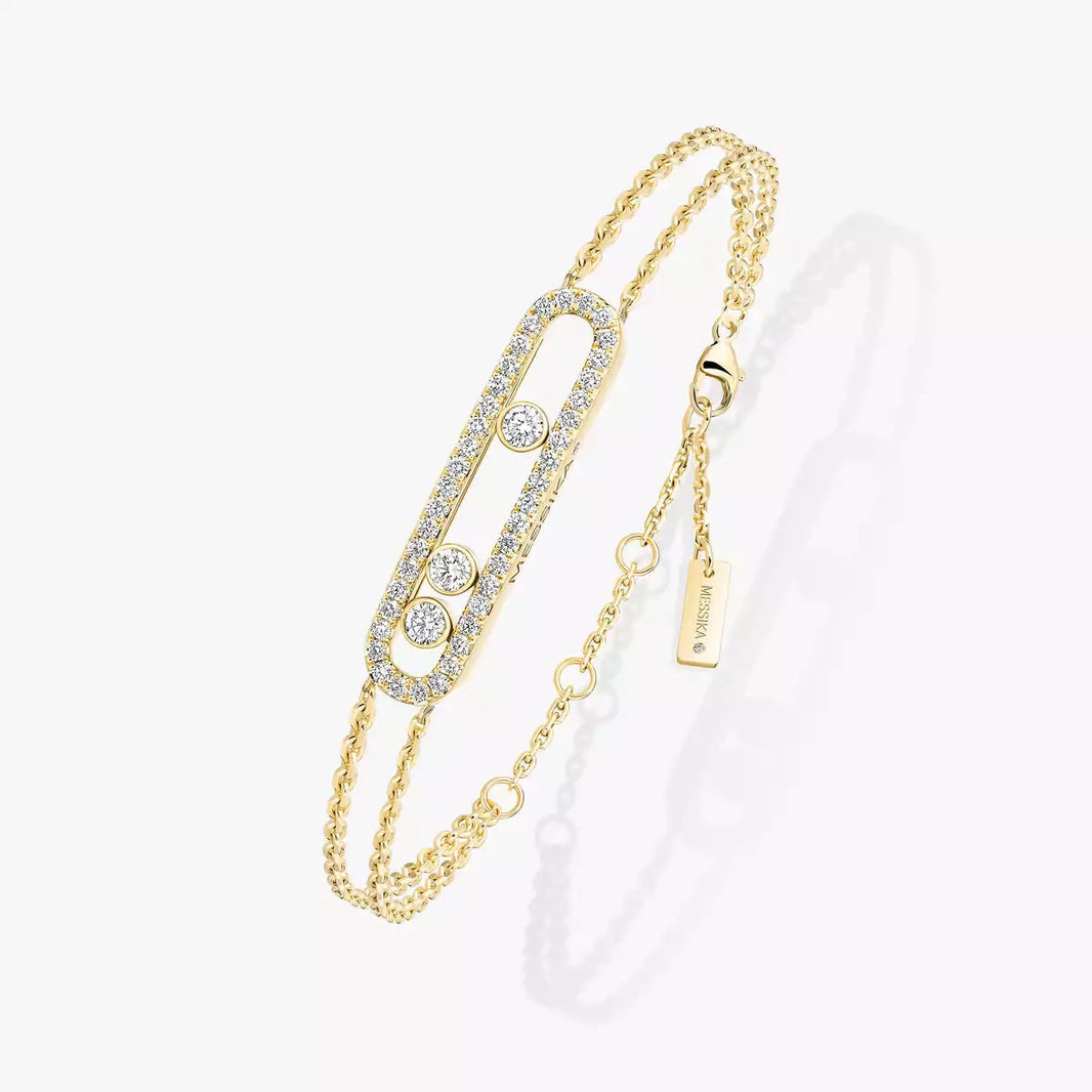 [Amore Jewelry] Move Classique pavé bracelet