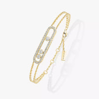 [Amore Jewelry] Move Classique pavé bracelet