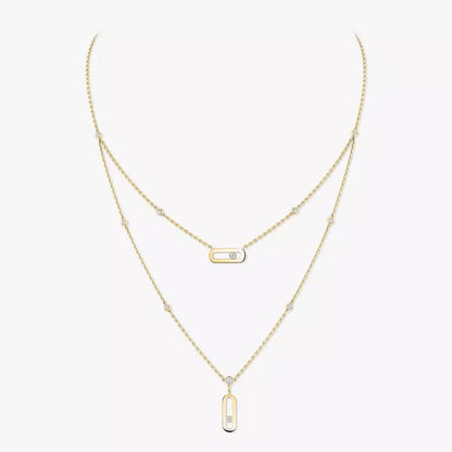 [Amore Jewelry] Move Uno Diamond Necklace