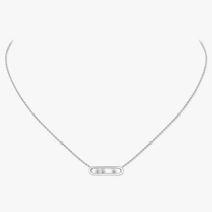 [Amore Jewelry] Baby Move Gold Diamond Necklace