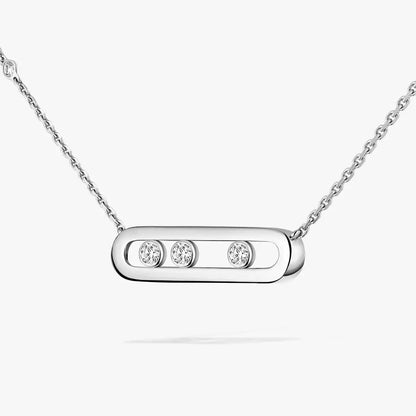 [Amore Jewelry] Baby Move Gold Diamond Necklace