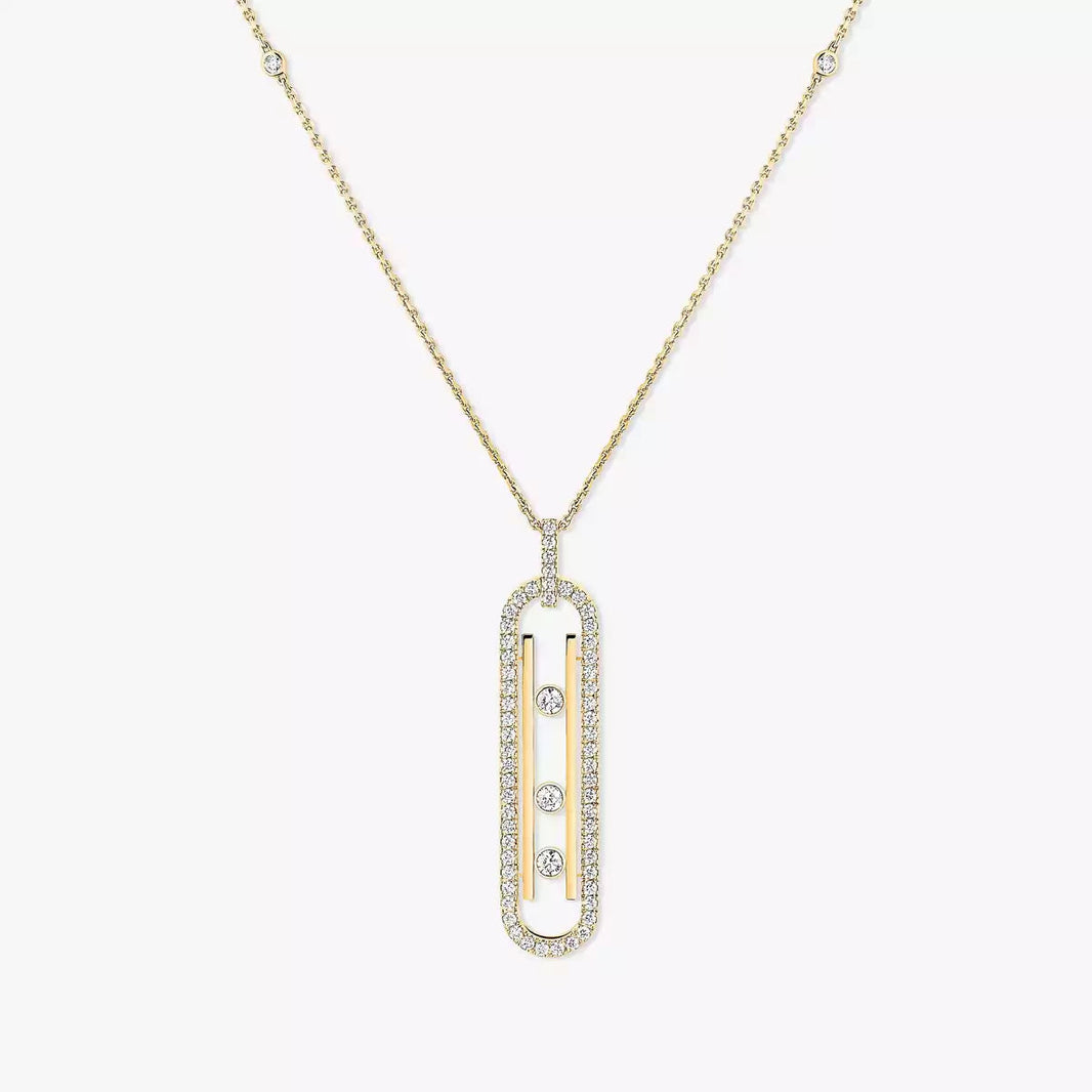 [Amore Jewelry]Diamond Necklace Move 10Th