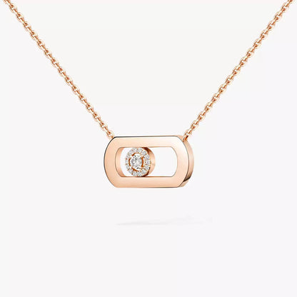 [Amore Jewelry]So Move Diamond Necklace in Gold
