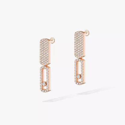 [Amore Jewelry Jewelry]Imperial Move SM Diamva3ond Earrings
