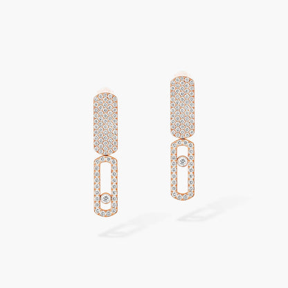 [Amore Jewelry Jewelry]Imperial Move SM Diamva3ond Earrings
