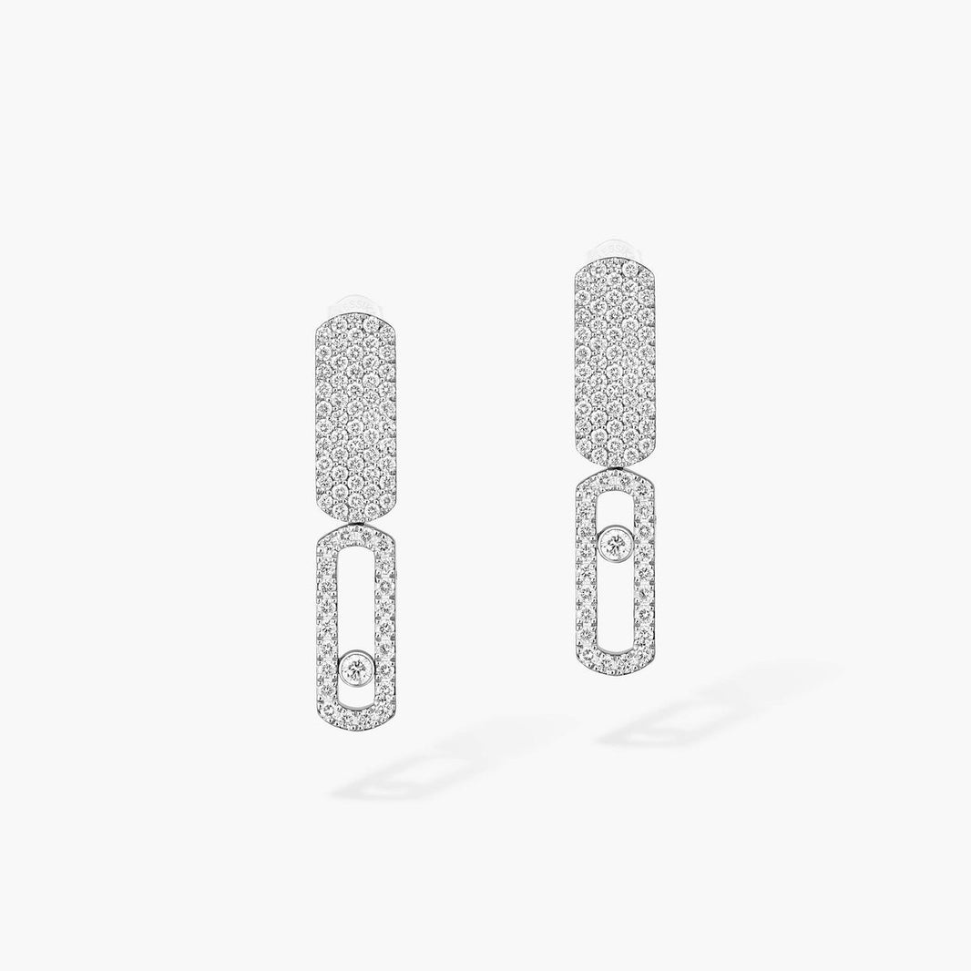 [Amore Jewelry Jewelry]Imperial Move SM Diamva3ond Earrings