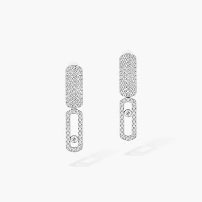 [Amore Jewelry Jewelry]Imperial Move SM Diamva3ond Earrings