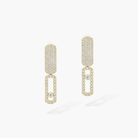 [Amore Jewelry Jewelry]Imperial Move SM Diamva3ond Earrings