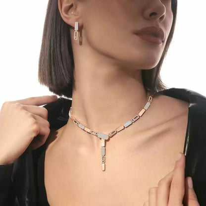 [Amore Jewelry Jewelry]Imperial Move SM Diamva3ond Earrings