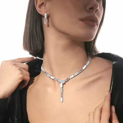 [Amore Jewelry Jewelry]Imperial Move SM Diamva3ond Earrings
