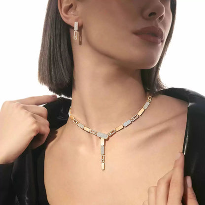 [Amore Jewelry Jewelry]Imperial Move SM Diamva3ond Earrings