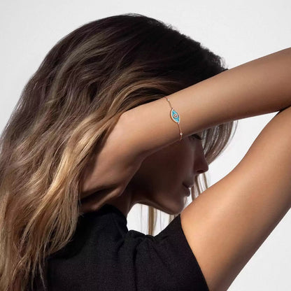 [Amore Jewelry]Lucky Eye Diamond Bracelet