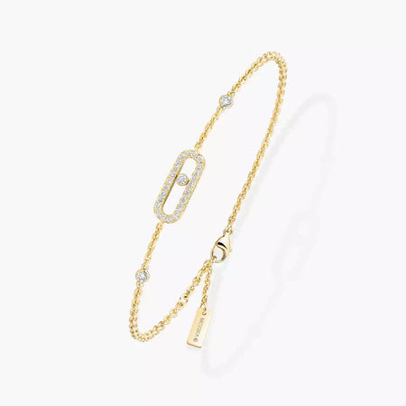 [Amore Jewelry]Move Uno Diamond Bracelet