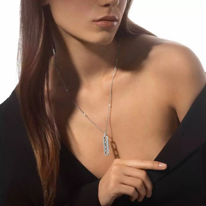 [Amore Jewelry]Diamond Necklace Move 10Th