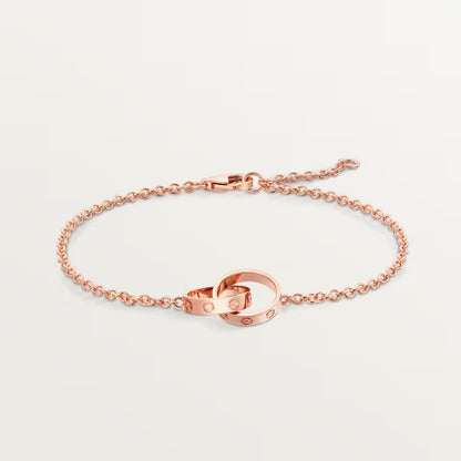 [Amore Jewelry]LOVE BRACELET DOUBLE RING