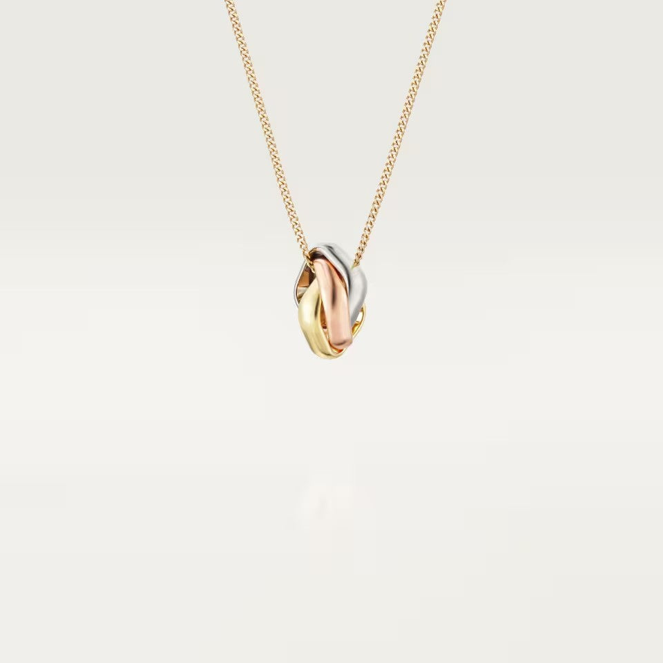 [Amore Jewelry]TRINITY CUSHION NECKLACE COLLECTION