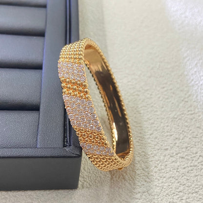 [Amore Jewelry]  FIVE-ROW DIAMOND BRACELET