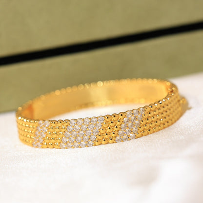 [Amore Jewelry]  FIVE-ROW DIAMOND BRACELET