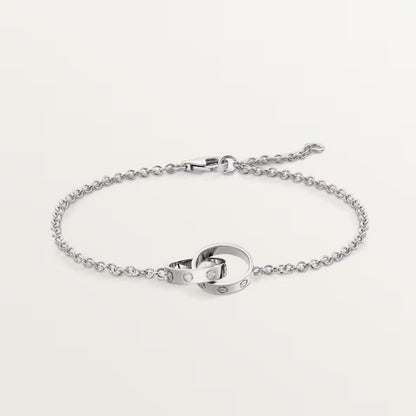 [Amore Jewelry]LOVE BRACELET DOUBLE RING