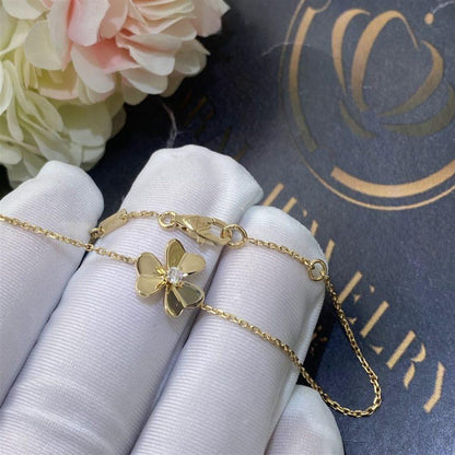 [Amore Jewelry]FRIVOLE GOLD FLOWER BRACELET