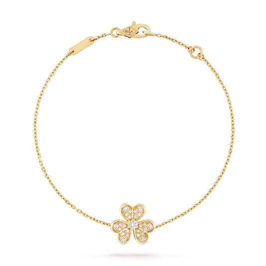 [Amore Jewelry]FRIVOLE GOLD FLOWER DIAMOND BRACELET