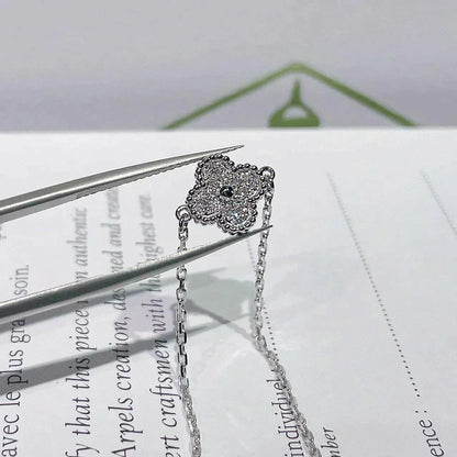 [Amore Jewelry]CLOVER  SINGLE FLOWER BRACELET SILVER