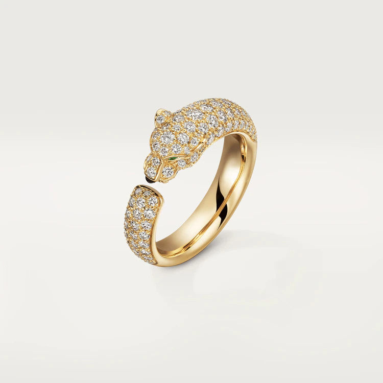 [Amore Jewelry]PANTHERE PINK GOLD DIAMOND RING